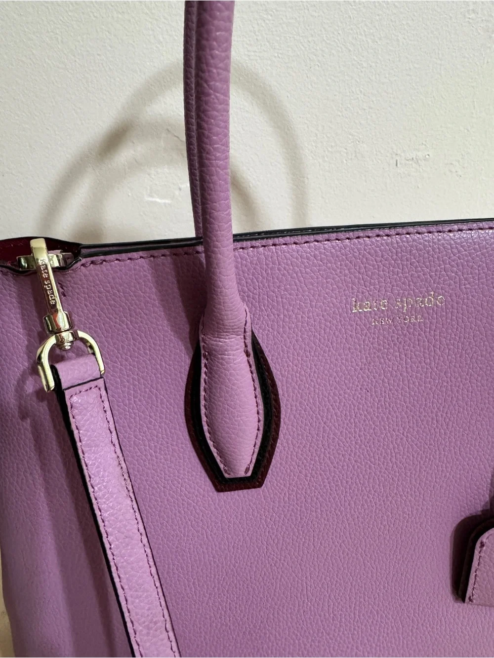 Kate Spade NY Leather Satchel Tote NWOT